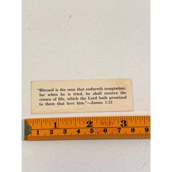 Vintage Precious Promises Bible Scripture Verses Card Set Mini Travel Size Inspi - Picture 11 of 14